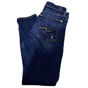 7 for all mankind high waisted jeans 27